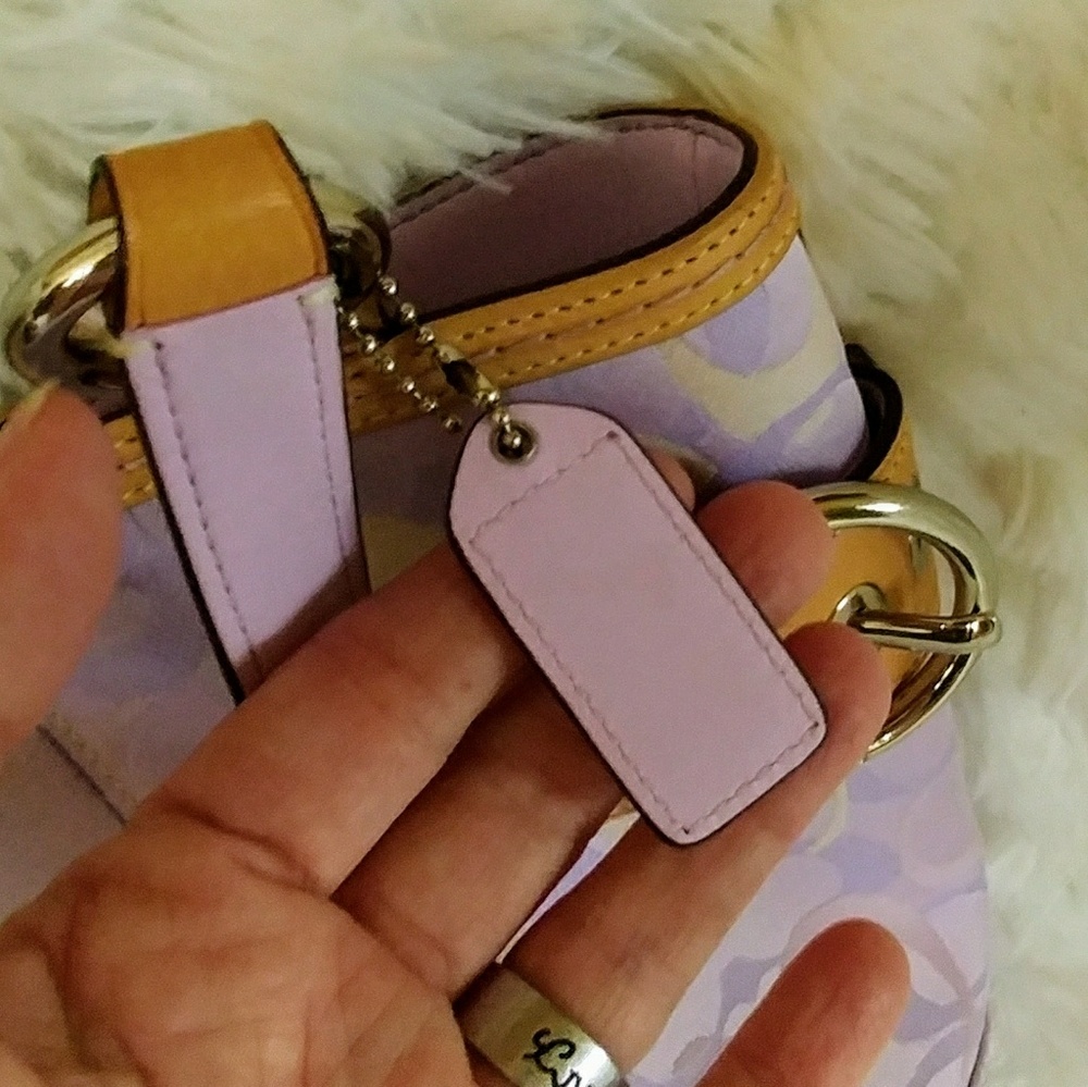 Coach NEW Lilac Soho Optic Bumble Bee - Picture 7 of 8